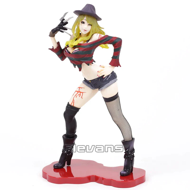 Horror Bishoujo Statue the Texas Pennywise Jason Voorhees Freddy Krueger Chucky Halloween Michael Myers PVC Figure Model Toy