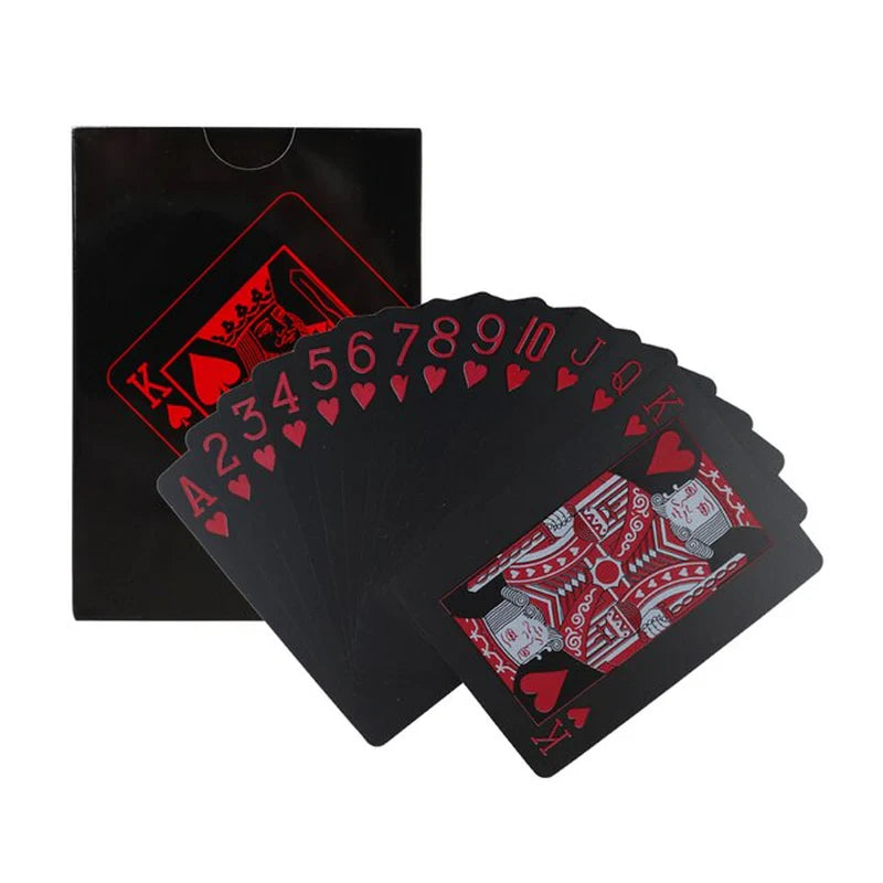 24K Gold Foil Playing Cards – Luxury Waterproof Poker Deck