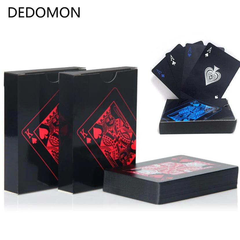 24K Gold Foil Playing Cards – Luxury Waterproof Poker Deck
