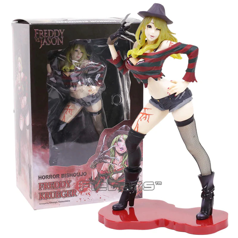 Horror Bishoujo Statue the Texas Pennywise Jason Voorhees Freddy Krueger Chucky Halloween Michael Myers PVC Figure Model Toy