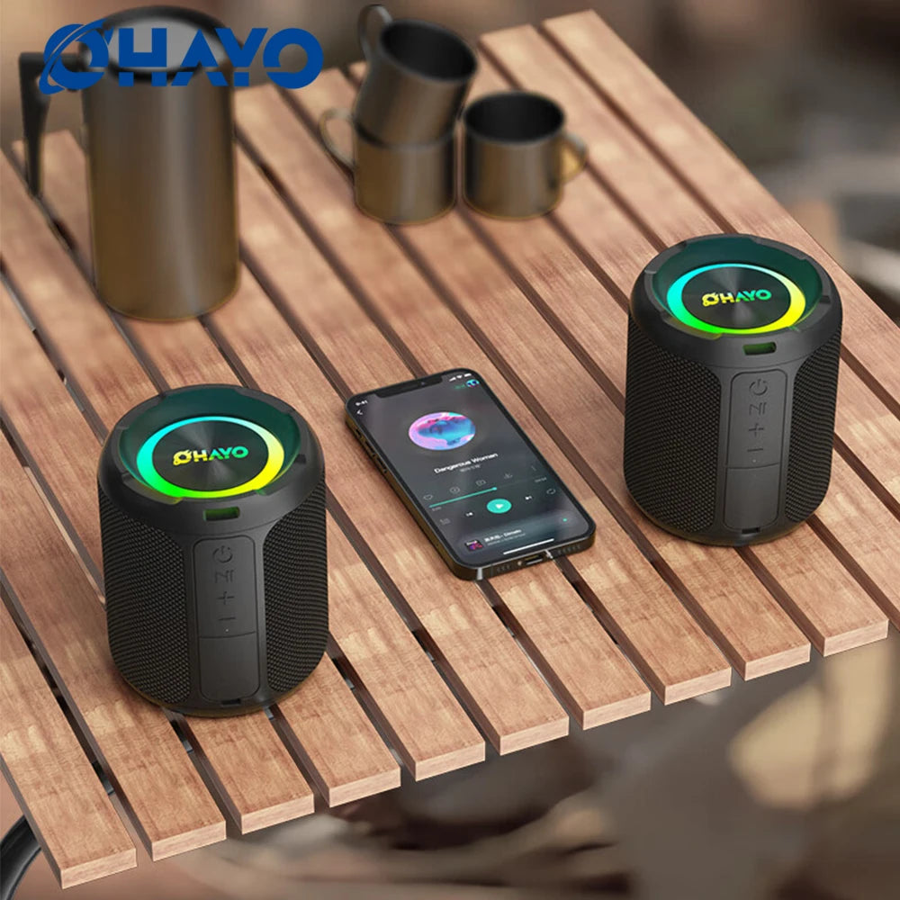 Bluetooth Speaker,Ipx7 Waterproof Portable Speaker Bluetooth Wireless Loud with Dual Voice Coil,Deep Bass, 40W 360° Sound