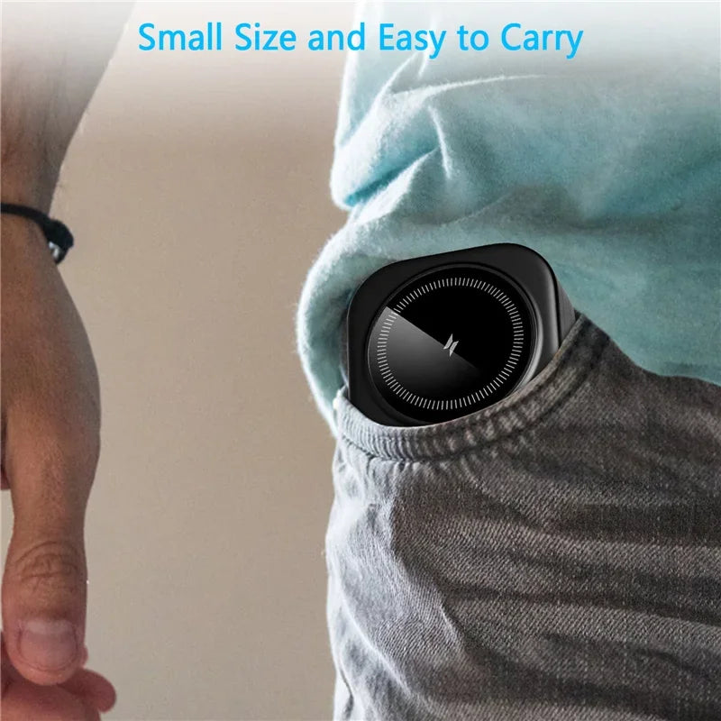 3-in-1 Foldable Magnetic Wireless Charging Stand – iPhone, Samsung, Apple Watch & AirPods Dock