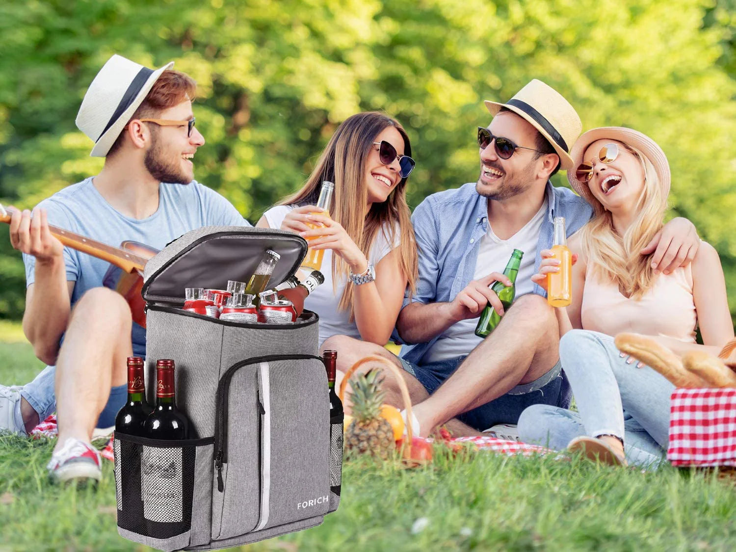  ChillMate Insulated Cooler Backpack – Leakproof & Waterproof, 30 Can Capacity