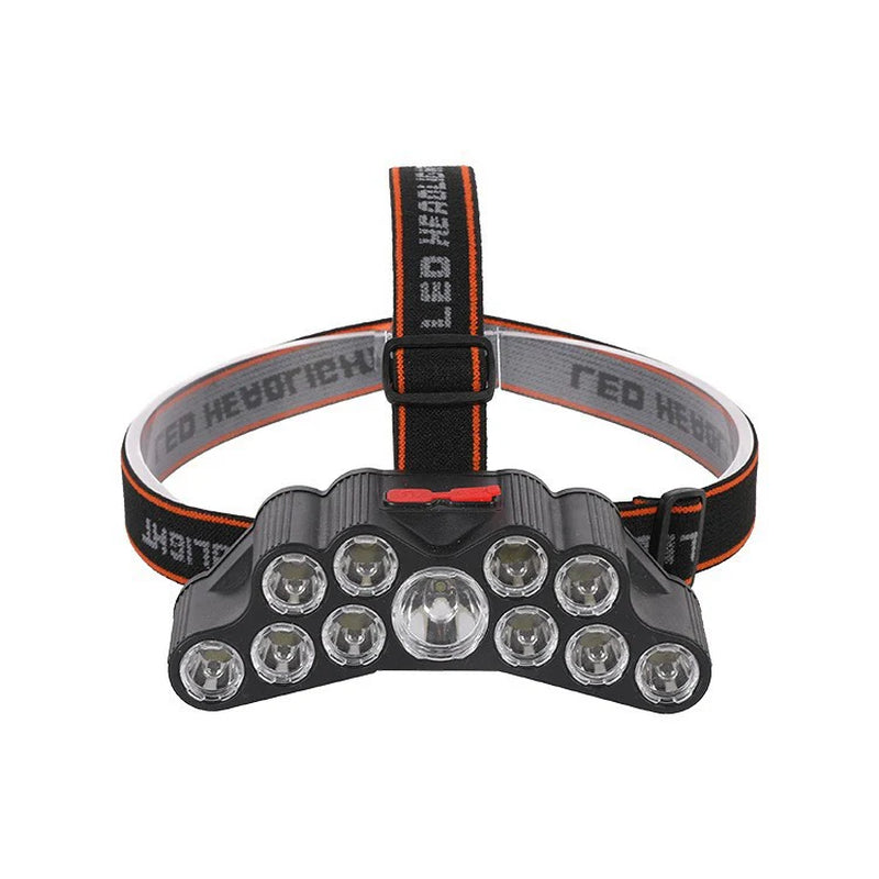 Hand-Worn Nighttime Fishing Waterproof Headlamp