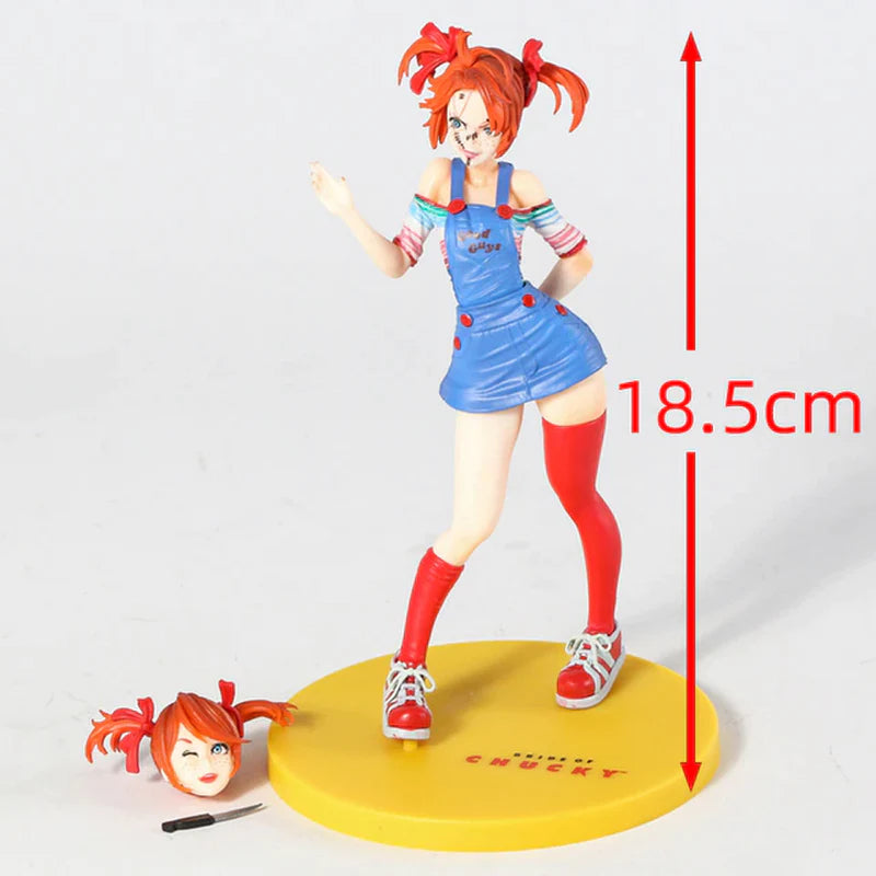 Horror Bishoujo Statue the Texas Pennywise Jason Voorhees Freddy Krueger Chucky Halloween Michael Myers PVC Figure Model Toy
